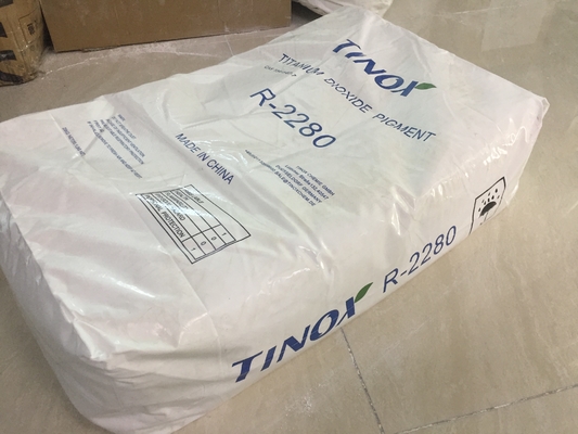 comprar TINOX R-2280 Processo de Sulfato Dióxido de Titânio para Plásticos com Excelente Opacidade e Subtono Azul fabricação em linha