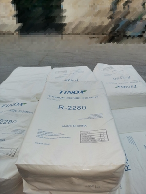comprar Pigmentos brancos do Rutile do dióxido de titânio de Tinox R-2280 para plásticos da parte alta online manufacture