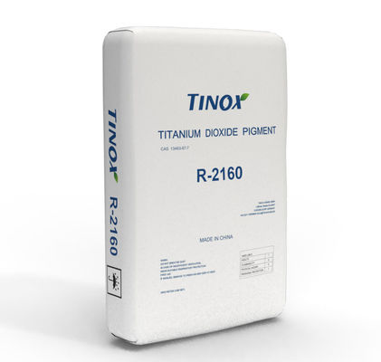 Forte resistência à tintura Tinox R-2160 Dióxido de Titânio Rutilo com azul
