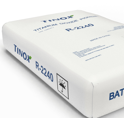 comprar Aplicação de plásticos Dióxido de titânio Rutilo TINOX R-2240 com forte opacidade Boa dispersão fabricação em linha