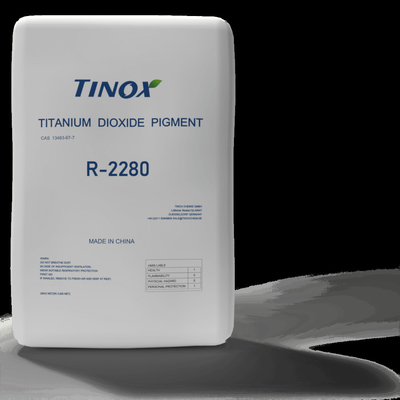 Pinturas de dióxido de titânio de fácil limpeza e alta cobertura com resistência à água
