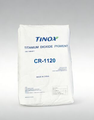 Dióxido de Titânio Tinox CR-1120 Rutilo Processo Cloreto Pigmento com Alto Poder de Cobertura para Revestimentos e Plásticos