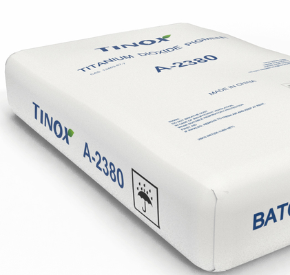 Bom preço. Processos de cloreto premium Dióxido de titânio 0,3% Matéria solúvel em água on-line