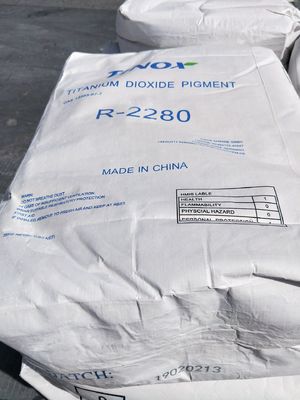Processo de sulfato Dióxido de titânio TINOX R-2280 para plásticos com excelente opacidade e tons azuis