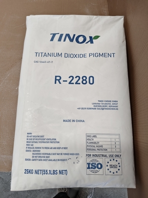 Bom preço. Subtom azul e hidrofobicidade TINOX R-2280 Dióxido de Titânio Rutilo para Plásticos on-line