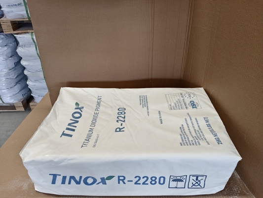 Bom preço. Masterbatch de alta concentração Tio2 Rutilo TINOX R-2280 para PVC Polipropileno PP on-line