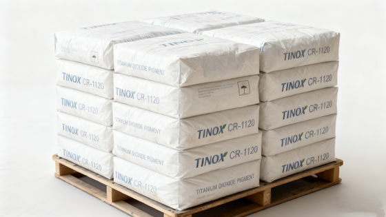 Bom preço. Tinox CR-1120 Cloreto Processamento Pigmento de dióxido de titânio com excelente brilho, dispersão e forte poder de ocultação on-line