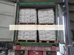 TINOX CR-1220 Forte resistência à tintura e poder de dispersão com o processo de cloreto de dióxido de titânio para plástico